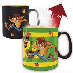 Nitro - Mug with thermal effect, Crash Bandicoot, Mug