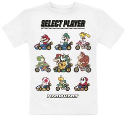 Enfants - Choose Your Driver, Super Mario, T-Shirt Manches courtes