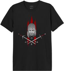 3 - Fearless, The Witcher, T-Shirt Manches courtes