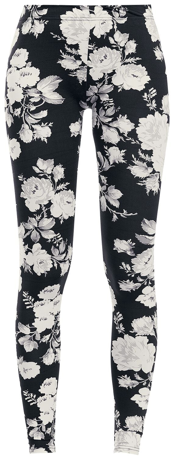 Legging HUE Femme Taille S – Jegging Imprimé Floral Stretch, Machine Lavable