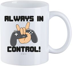 Always In Control, Slogans, Mug
