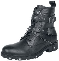 Boots with chains and buckles, Gothicana by EMP, Bottes