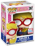 NYCC 2017 - Figurine en vinyle Sailor V 267, Sailor Moon, Funko Pop!