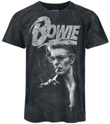 Lightning, David Bowie, T-Shirt Manches courtes