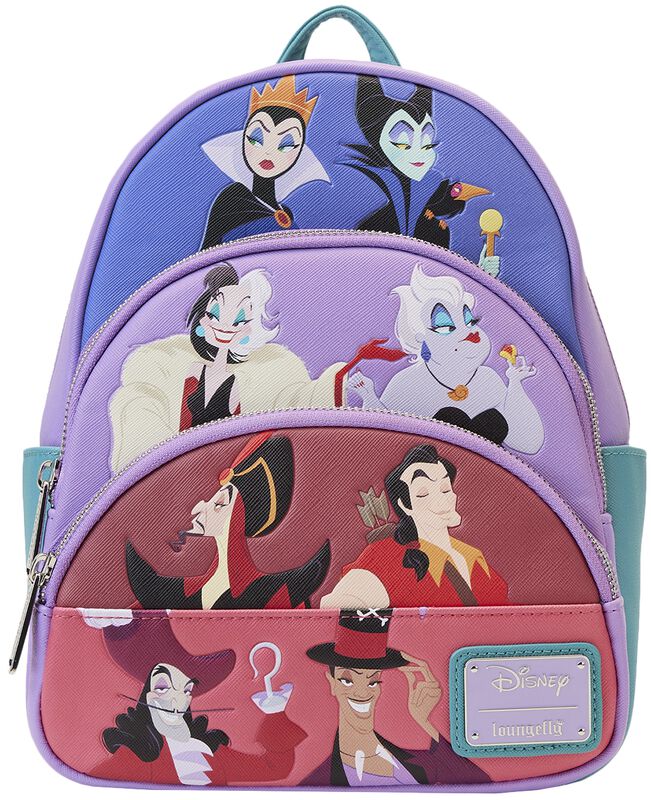 Loungefly - Disney villains mini backpack