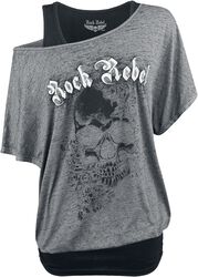 When The Heart Rules The Mind, Rock Rebel by EMP, T-Shirt Manches courtes