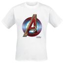 Age Of Ultron - Iron Man Logo, Avengers, T-Shirt Manches courtes