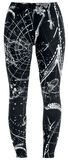 Black Astrology Leggings, Gothicana by EMP, Legging