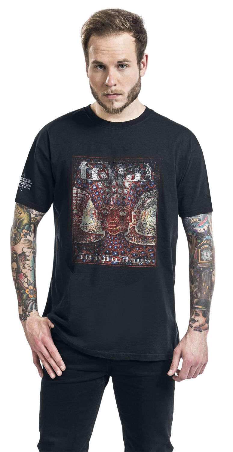TOOL T-Shirt Ufficiale 10,000 Days Band Logo: Nuova, Unisex, Colore Nero