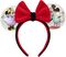 Loungefly - Mickey & ses Amis - Disney 100 AOP avec Support Oreilles