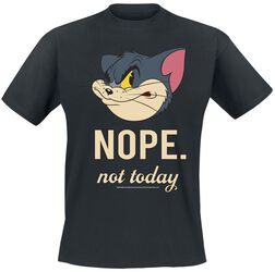 Nope Not Today, Tom Et Jerry, T-Shirt Manches courtes