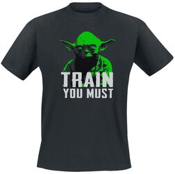 Yoda - Train You Must, Star Wars, T-Shirt Manches courtes