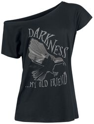 Darkness... My old friend, La Famille Addams, T-Shirt Manches courtes