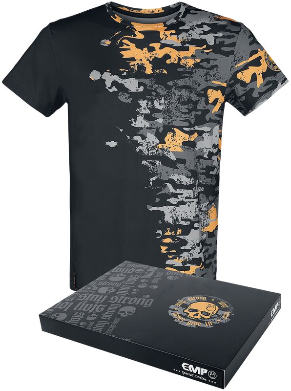 T-Shirt De Sport Avec Imprimé Camouflage