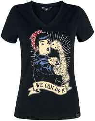 We Can Do It, Queen Kerosin, T-Shirt Manches courtes