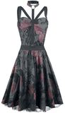 Dark Rose Dress, Chemical Black, Robe mi-longue