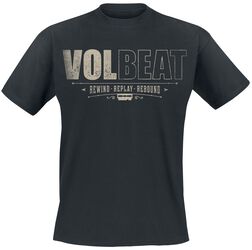 Logo Usé, Volbeat, T-Shirt Manches courtes