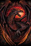 Dragon Furnace, Spiral, Poster