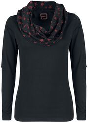 Up The Neck, RED by EMP, T-shirt manches longues