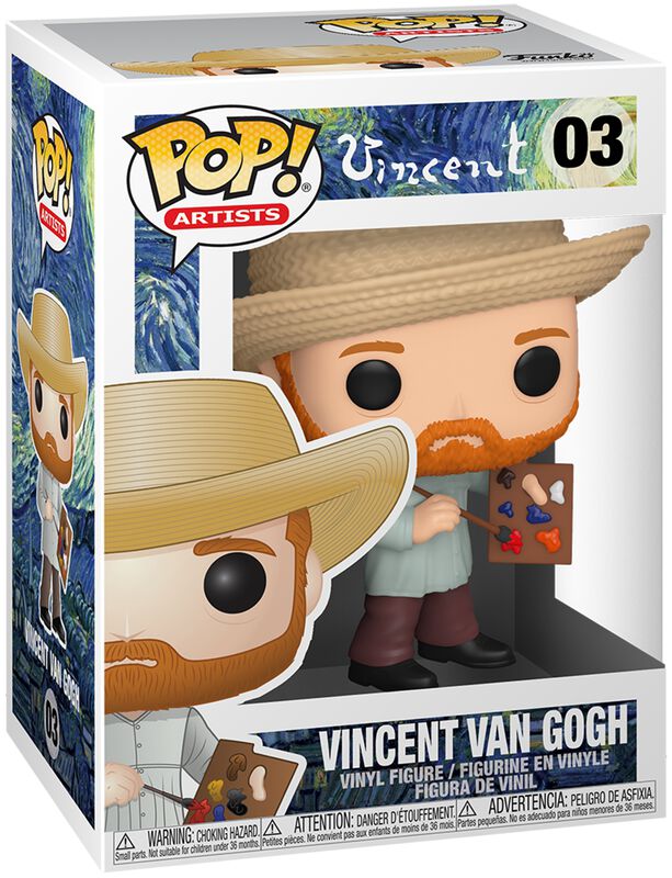 van Gogh, Vincent Vincent Van Gogh (Artists) - Funko Pop! n°03