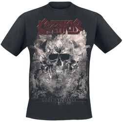 Gods Of Violence-Skulls, Kreator, T-Shirt Manches courtes