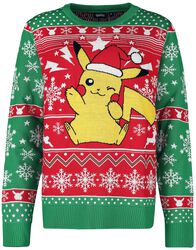 Pikachu - Pika, Pika!, Pokémon, Pull de Noël