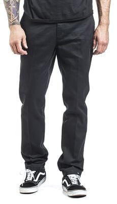 Dickies - KP7719 fille stretch Slim Pant droites, 9, Black Dickies - KP7719 fille stretch Slim Pant droites, 9, Black