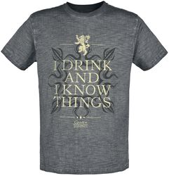 I Drink And I Know Things, Game Of Thrones, T-Shirt Manches courtes