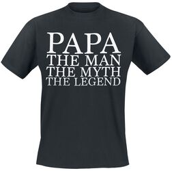 Papa - The Man, Family & Friends, T-Shirt Manches courtes