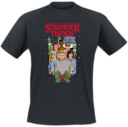 Christmas poster, Stranger Things, T-Shirt Manches courtes