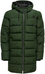 ONSMelvin Life quilted coat, ONLY and SONS, Manteau d'hiver