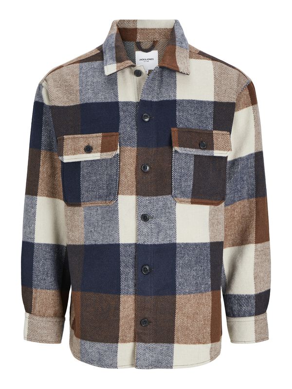 JACK & JONES Jprblacardiff Chemise à Manches Longues Homme Slim Fit - 100% Coton