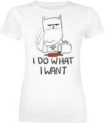 I Do What I Want, Tierisch, T-Shirt Manches courtes
