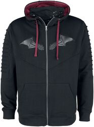 The Batman - Bat, Batman, Sweat-shirt zippé à capuche