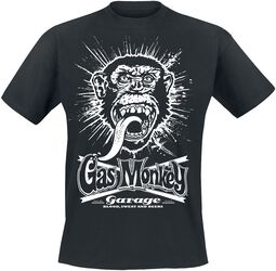 Monkey explosion, Gas Monkey Garage, T-Shirt Manches courtes