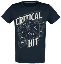 Critical Hit, Donjons & Dragons, T-Shirt Manches courtes