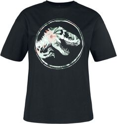 Logo Fleur, Jurassic Park, T-Shirt Manches courtes
