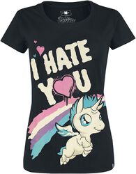 I Hate You, Unicorn, T-Shirt Manches courtes