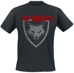 Paw Logo Shield, Bad Wolves, T-Shirt Manches courtes