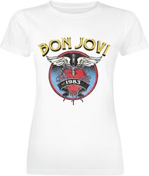 Heart '83, Bon Jovi, T-Shirt Manches courtes
