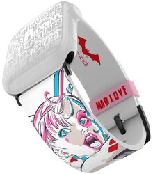 MobyFox - Mad Love - Smartwatch strap, Harley Quinn, Montres bracelets