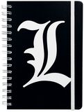 L, Death Note, Carnet de notes
