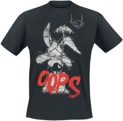 Coyote - Oops - Anvil, Looney Tunes, T-Shirt Manches courtes