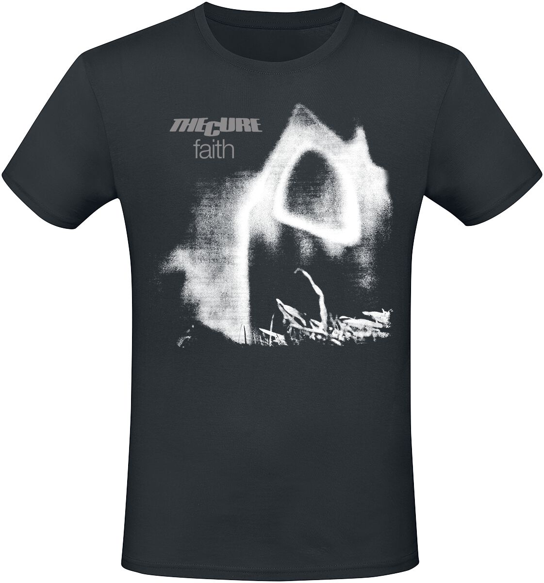 T-shirt Femme Décontracté Manches Courtes Col V - Imprimé Faith, En Coton Doux - Tailles S à XXL
