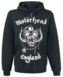 England, Motörhead, Sweat-shirt zippé à capuche