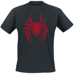 Gamerverse - Glitch spider logo, Spider-Man, T-Shirt Manches courtes