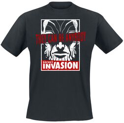 They can be anybody, Secret invasion, T-Shirt Manches courtes