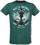 Life's A Gamble Burnout, Rock Rebel by EMP, T-Shirt Manches courtes