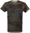 Rusty Wash Custom Motors, Rock Rebel by EMP, T-Shirt Manches courtes