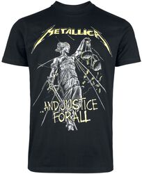 ...And Justice For All - Tracklist - Heavyweight, Metallica, T-Shirt Manches courtes